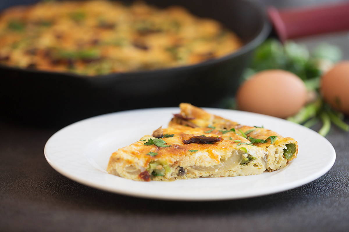 Savory Crustless Breakfast Keto Quiche Recipe Perfect Keto
