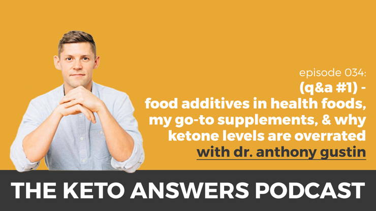 034: Dr. Anthony Gustin - (Q&A #1) - Food Additives in Health Foods, My ...