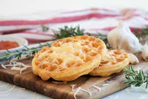 Garlic Cheese Bread Chaffles